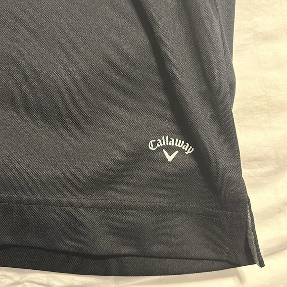 Callaway - Black & White Golf Polo - Large - Picture 3 of 6